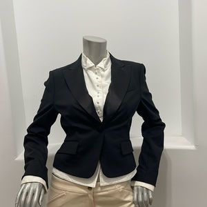 Black Women's Tailored Blazer Jacket - Classic Fit